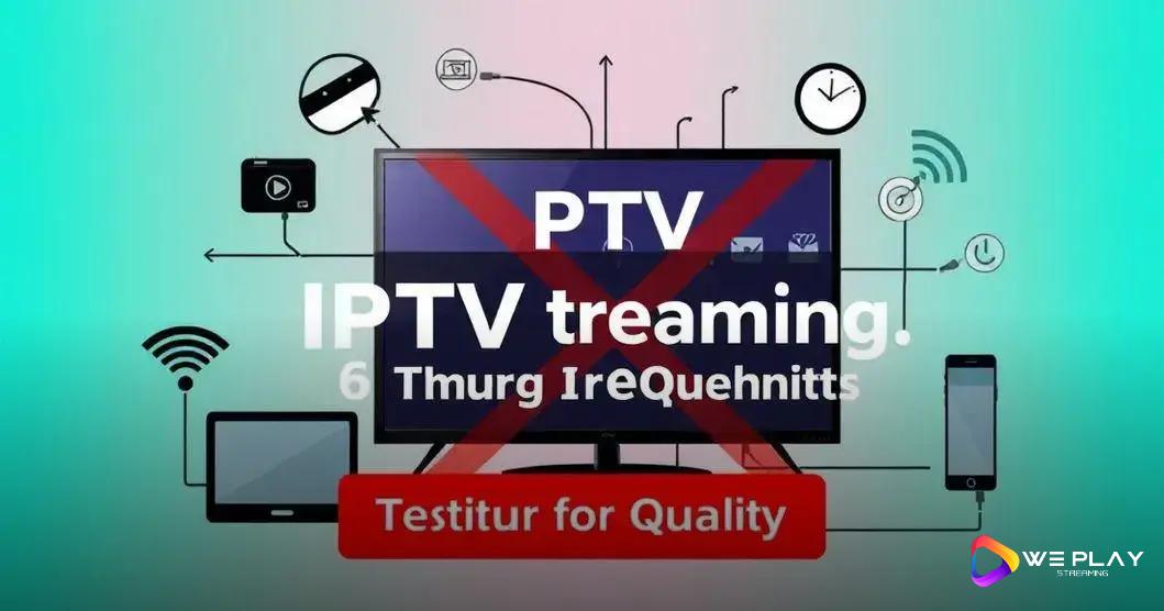 Requisitos para o teste IPTV 6 horas