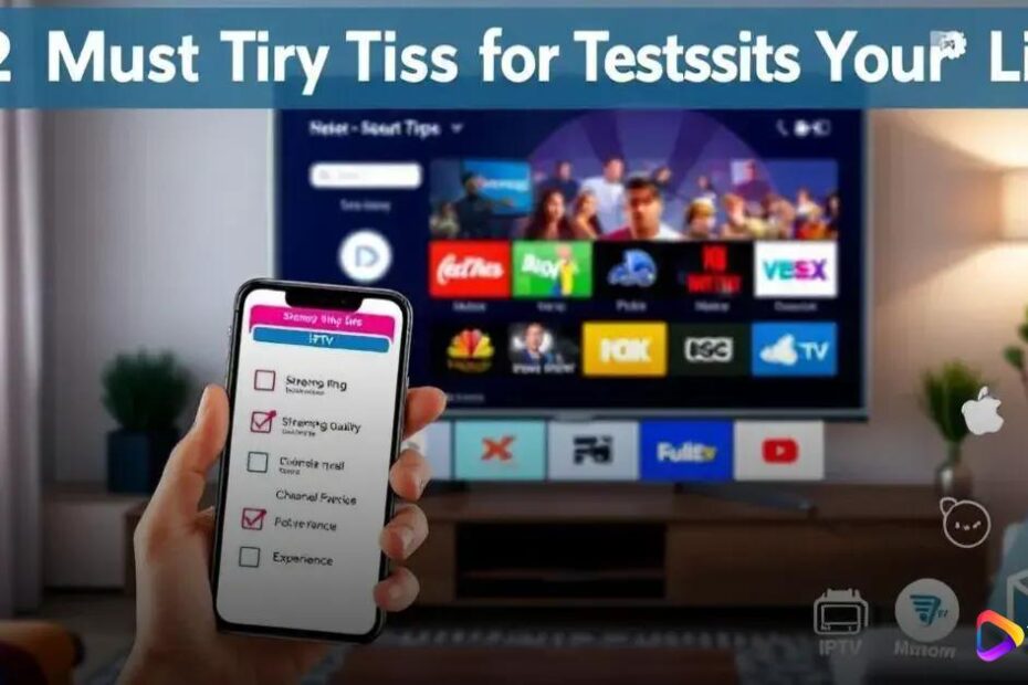 12 Dicas Imperdíveis para Testar sua Lista IPTV