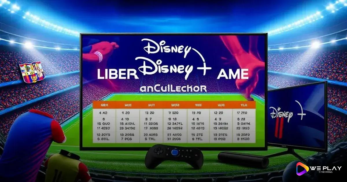 Calendário dos jogos da Libertadores na Disney+