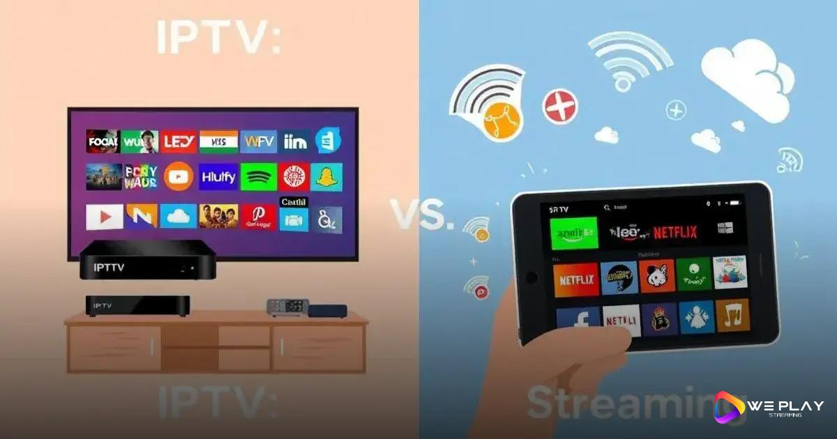 Comparação entre IPTV e serviços de streaming