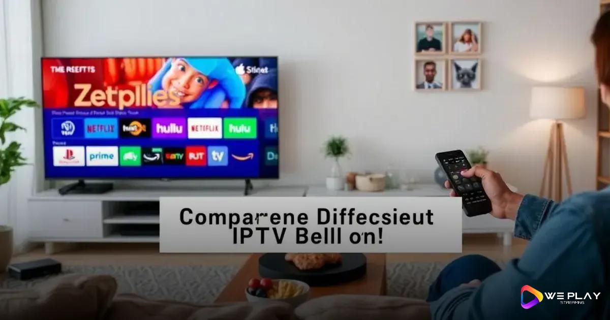 Comparando diferentes serviços de IPTV