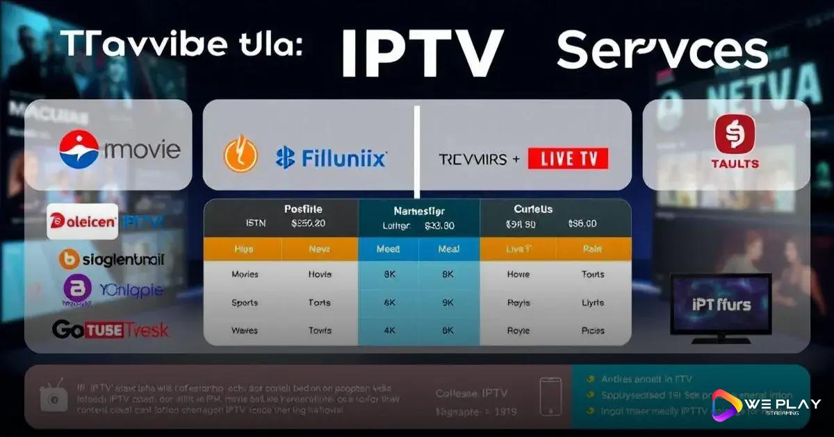 Comparativo entre os principais serviços de streaming