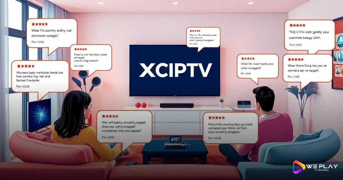 Depoimentos de usuários do XCIPTV