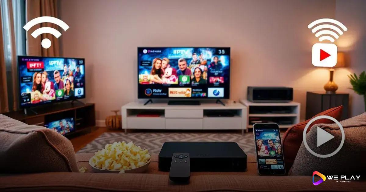 Dispositivos compatíveis com IPTV