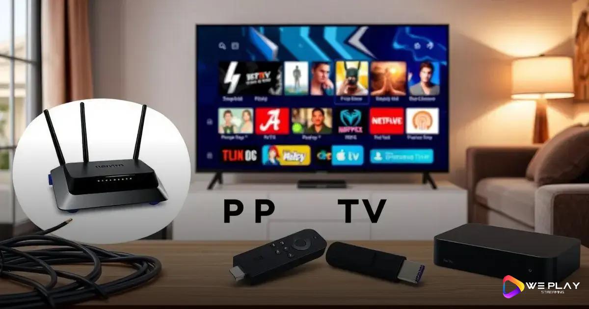 Equipamentos necessários para IPTV