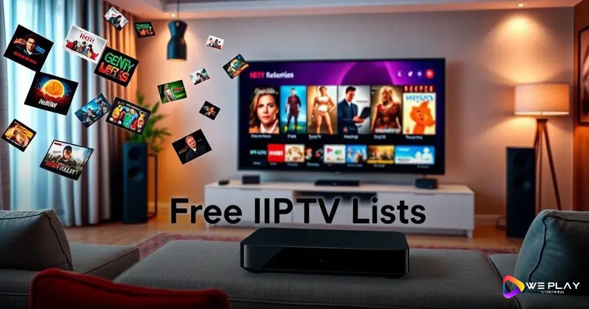 Listas IPTV grátis de filmes e séries