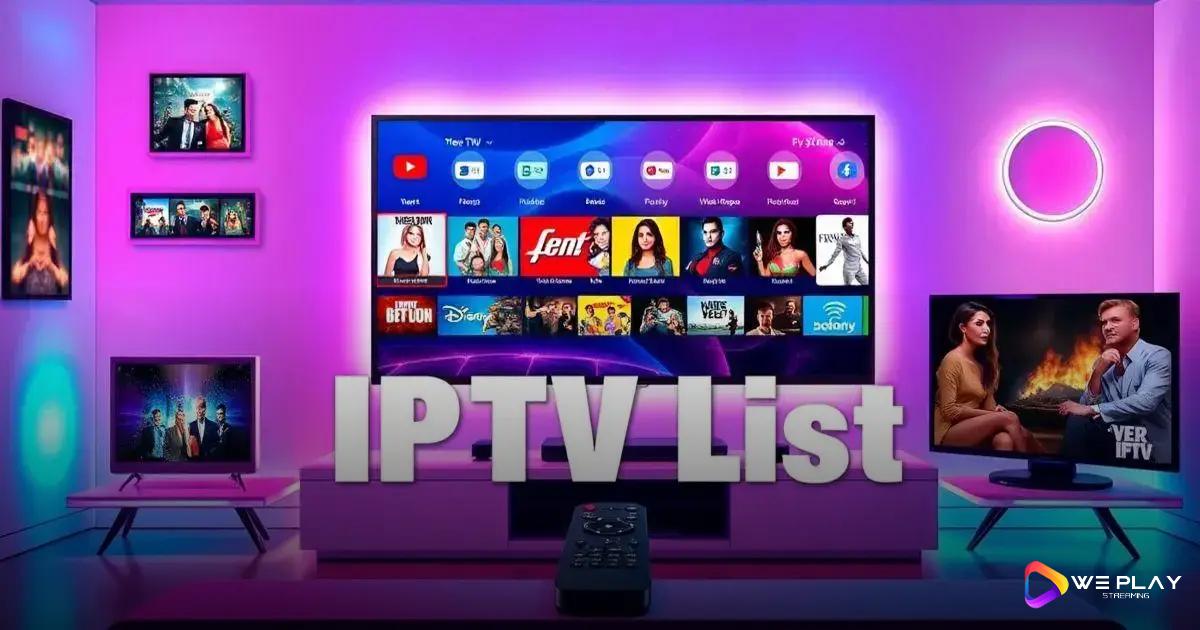 O que é uma lista IPTV?