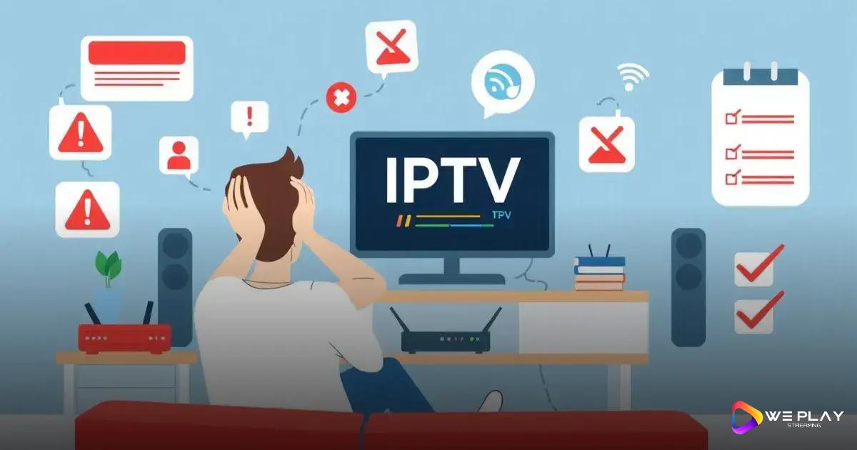 O que fazer se o IPTV não funcionar?