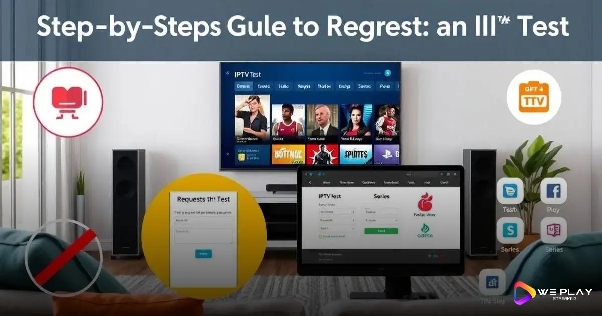 Passo a passo para solicitar um teste IPTV