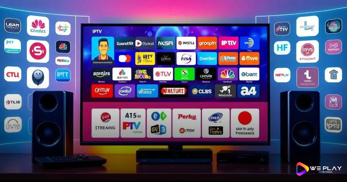 Principais canais disponíveis nas listas IPTV