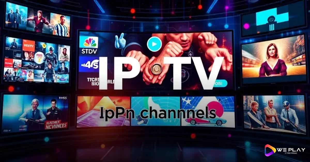 Principais categorias de canais IPTV