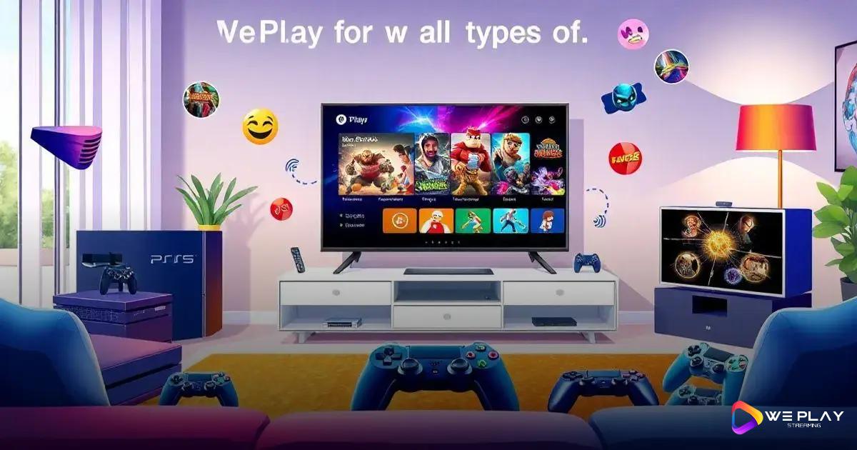 WePlay para Todos os Tipos de Jogos