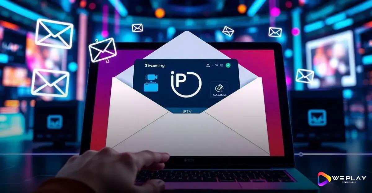 Como funciona o IPTV teste por email