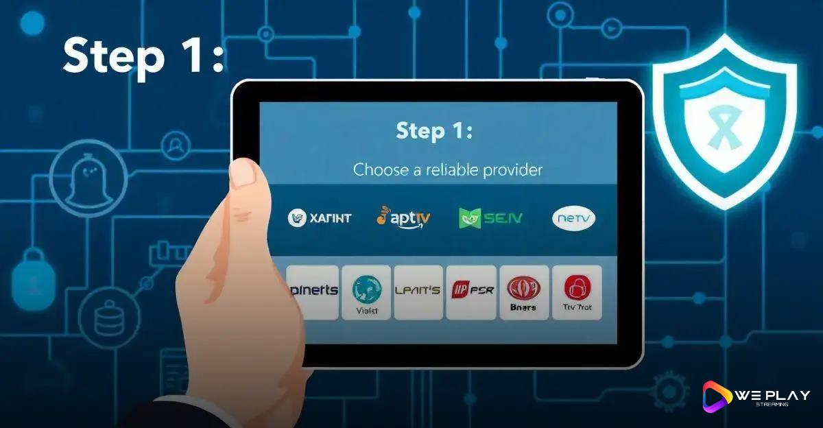 Passo 1: Escolha um fornecedor confiável